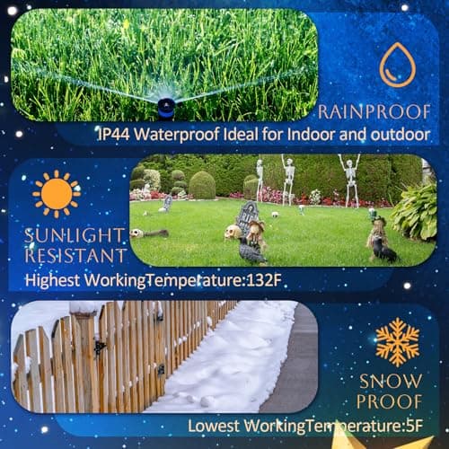 Independence Day Projector Lights Outdoor Patriotic USA LED Projector Flag on Dynamic Waterproof Outdoor Indoor July 4th Projection Patterns Spotlight for Landscape Garden Yard Patio Party