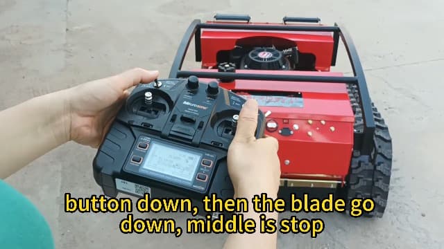 Remote Controlled Lawn Mower| 55° Slope Capability | Hybrid Self-Charging Dual Battery | Brushless Motors | Zero Turn | Adjustable Cutting Deck (Mower)