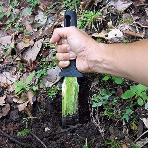 NJP801 Yamagatana S Hori Weeding & Digging Knife HRC58 Hardened Japanese Stainless Steel, 7.25-Inch Blade 5.5-Inch Ergonomic Plastic Handle