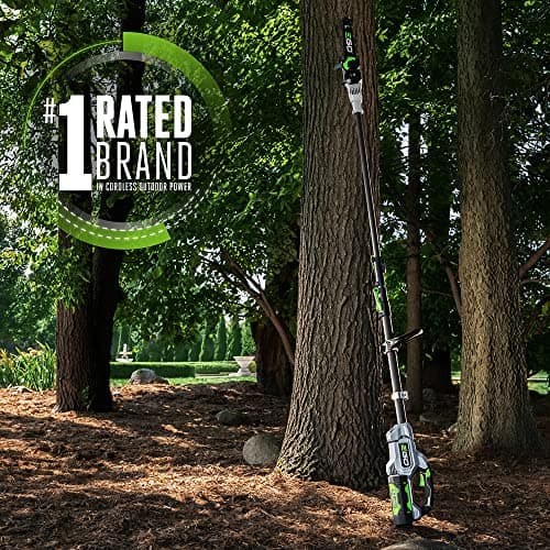 EGO POWER+ Pole Saw, Cordless Electric Pole Saw for Tree Trimming with Telescopic LED Cut Line Indicator, Battery and Charger Not Included - PS1000