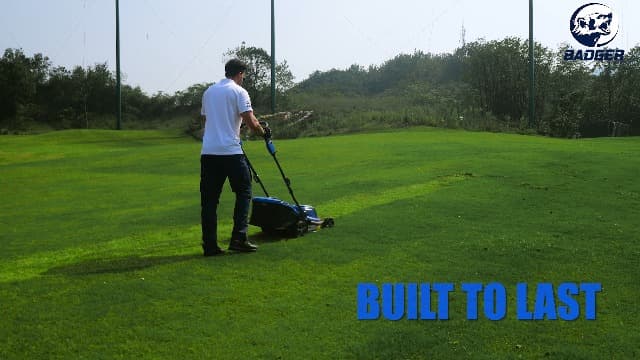 Lawn Mower 40V Brushless 18" Cordless, 5 Cutting Height Adjustments Electric Lawn Mower, Quickly Folding Within 5’s, 4.0AH Battery and Super Charger Included.