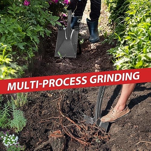 Spade Shovel Garden Flat Trenching Shovel for Digging Gardening Planting Edging, 43 inches