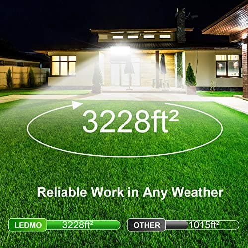 LEDMO 240W LED Flood Lights Outdoor, High- Brightness 36000 Lumen Stadium Lights Commercial Floodlights Heavy-Duty Outside Spotlight for Yard Court Area Field