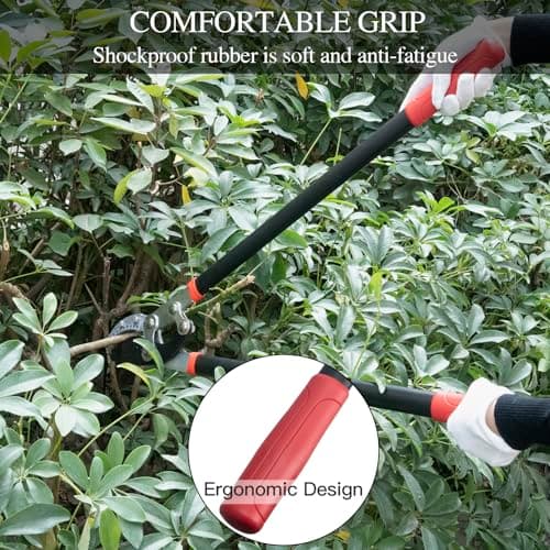 Loppers for Tree Trimming Heavy Duty 30 Inch Tree Branch Cutter Tree Trimmer With Compound Action Anvil Lopper With 2 Inch Cutting Capacity (1pcs)
