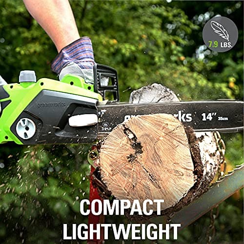 Greenworks 10.5 Amp 14-Inch Corded Chainsaw 20222