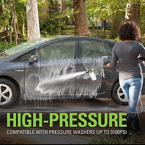 Greenworks 2000 Max PSI @ 1.1 GPM (13 Amp) Electric Pressure Washer GPW2000-1RG + Surface Cleaner Universal Attachment 30012