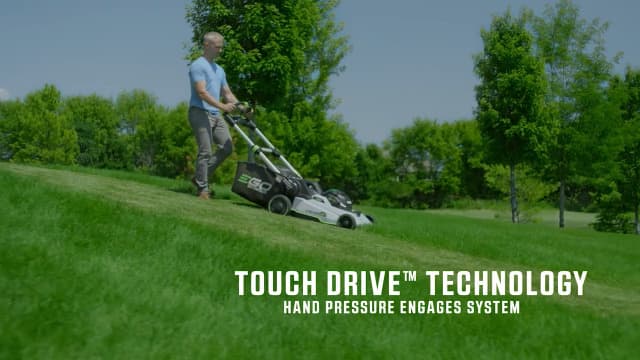 EGO POWER+ Electric Lawn Mower, Self-Propelled Cordless with Select Cut and Touch Drive, Includes (2) 56V 6.0Ah Batteries and Rapid Charger - LM2134SP-2
