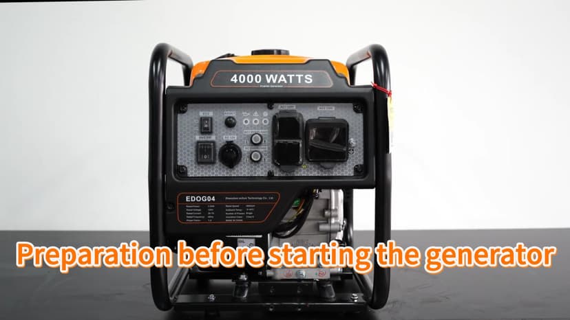 Power Equipment 4000 Watts Inverter Generator Gas Powered, Portable Open Frame Generator, Low Noise with ECO Mode and Inverter Technology, RV Ready, Emergency Home Backup