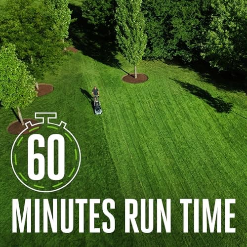 EGO Power+ LM2102SP 21-Inch Self-Propelled Lawn Mower 7.5Ah Battery and Rapid Charger Included