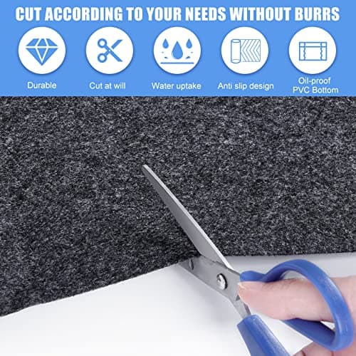 80 * 80 inch Inflatable Hot Tub Mat, Outdoor Indoor, Waterproof Slip-Proof Backing, Absorbent Spa Pool Ground Base Flooring Protector for Hot Tub