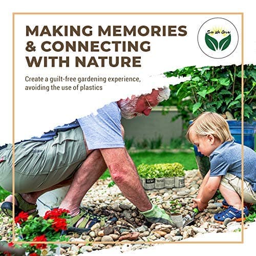 PAPER POT MAKER WOODEN HAND-TOOL- Craft an unlimited supply of biodegradable seedling pots for the garden with this easy to use DIY tool. Makes 1 & 3/4 inch seed starter pots, includes 20 plant labels