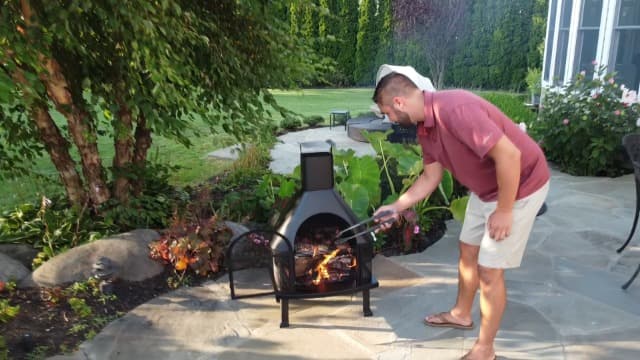 Endless Summer, Wood Burning Outdoor Fire House