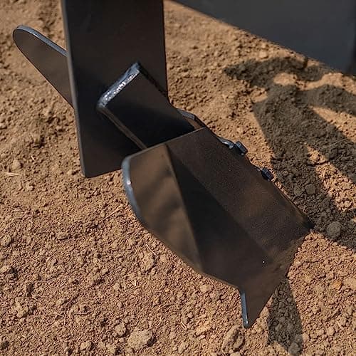 Titan Attachments Middle Buster for Category 1, 3-Point Quick Hitch Tractors, Furrows and Harvests Potatoes