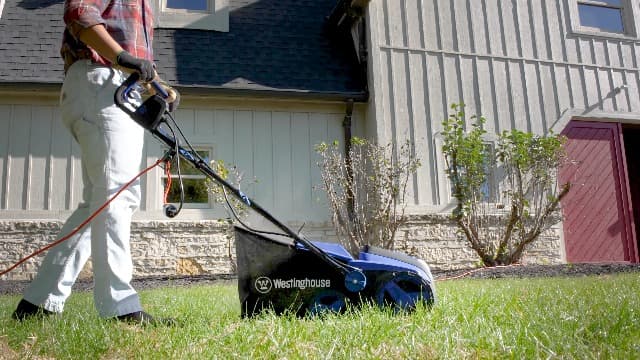 Westinghouse 6-Inch, 2.5 Amp Corded Electric Mini Tiller Cultivator for Gardening, Lightweight, 4 Steel Blades