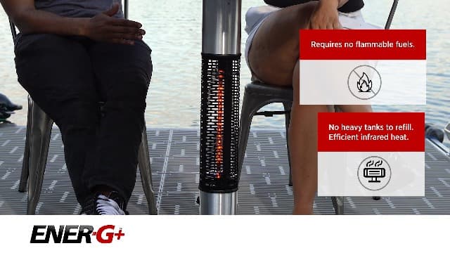 EnerG+ Infrared Electric Outdoor Heater - Bistro Table
