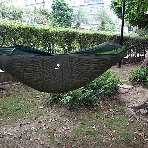 GEERTOP Ultralight Hammock Underquilt for Camping Full Length Camp Hammock Underquilts Warm 3-4 Seasons Essential Outdoor Survival Gear for Hiking Backpacking Travel