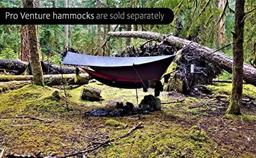 Waterproof Hammock Rain Fly [12ft x 9ft] - Portable Large Camping Tarp - Premium Lightweight Ripstop Nylon Cover - Fast Set Up + Accessories - A Camping Gear Essential! 12x9 ft HEX Shape