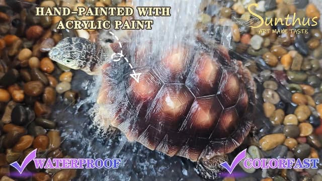 Sunthus Turtle Tortoise Sculptures Garden Statues Yard Art Resin Decorations Outdoor Garden Décor