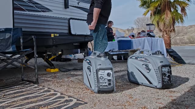 Pulsar 2,300W Portable Gas-Powered Quiet Inverter Generator With USB Outlet & Parallel Capability, Carb Compliant, G2319N