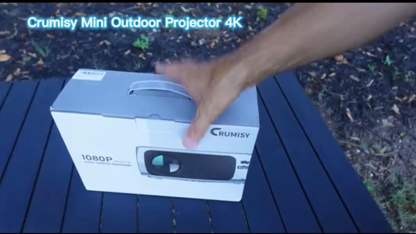 Projector with WiFi and Bluetooth, 4K Decode Outdoor Movie Use 500 ANSI Native 1080P with Auto Keystone HIFI Speaker, 270" Screen 50% Zoom Phone Mirror F410 Game Projector for HDMI/USB/PC/TV Stick/PS5