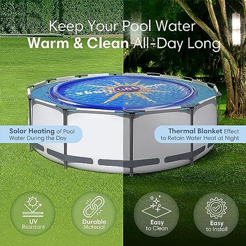 SSR1 Solar Sun Ring Swimming Pool Spa Heater 21K BTU Cover Heating SSR-1