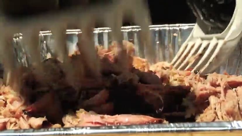 Bear Paws Meat Claws - The Original Meat Shredder Claws, USA Made - Easily Lift, Shred, Pull and Serve Meats - Ultra-Sharp, Ideal Meat Claws for Shredding Pulled Pork, Chicken, Beef, Turkey - Orange