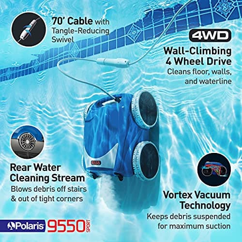 Zodiac 9550 Sport Robotic In-Ground Pool Cleaner