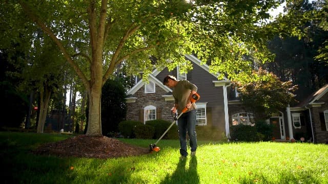 Worx WG183 40V 13" Cordless String Trimmer (Batteries & Charger Included), Black and Orange
