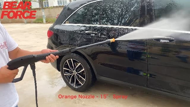 Pressure Washer Replacement Spray Wand with Turbo Nozzle and 5 Spray Tips and Belt Clip Nozzle Holder, Compatible with Husky Greenworks Ryobi Homelite Portland Electric Pressure Washers