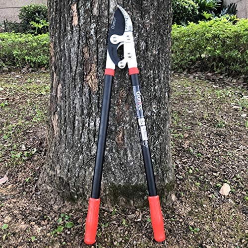 Gonicc Professional 30 inch SK-5 Steel Blade Anvil Lopper, 2-Inch Capacity, Sturdy Extra Leverage 22-Inch Handles, Garden Pruning Tree Hedge Branch Trimmer Clippers scissors.
