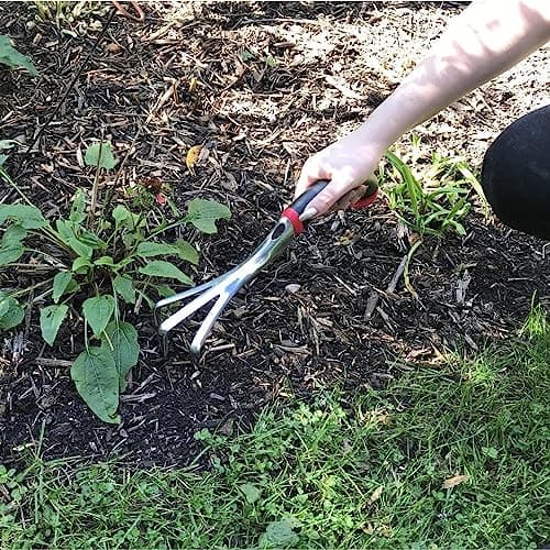 Radius Garden 30511 Ergonomic Garden Hand Tool Set, Red