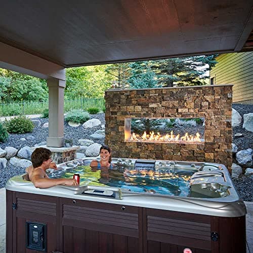 The Outdoor GreatRoom Company Linear Ready to Finish See-Through Fireplace (RSTL-40MLP), Spark Ignition, 40-Inch, Propane