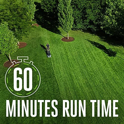 EGO POWER+ Electric Lawn Mower, Self-Propelled Cordless with Select Cut and Touch Drive, Includes 56V 7.5Ah Battery, Rapid Charger, & Extra 5.0Ah Battery – LM2135SP Extra Battery Bundle