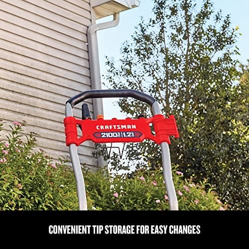 CRAFTSMAN Electric Pressure Washer, Cold Water, 2100-PSI, 1.2 GPM, Corded (CMEPW2100)