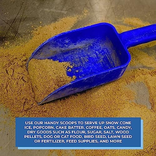 Vikan Remco 63002 Color-Coded Plastic Hand Scoop - BPA-Free Food-Safe Kitchen Utensils, Restaurant and Food Service Supplies, 16 oz, Green