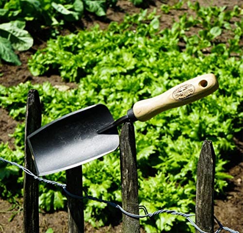 Tierra Garden - DeWit Square-Head Trowel, natural