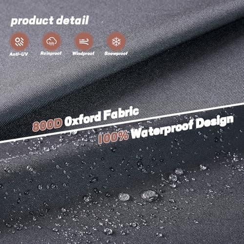 Outdoor Hot Tub Cover, 85×85 Inch Heavy Duty SPA Cover Waterproof, Hot Tub Protector Cover Replacement Weatherproof Protection Cap