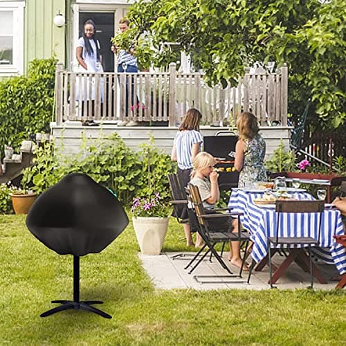 Grill Cover Fit for George Foreman 12-Serving Indoor/Outdoor Rectangular Electric Grill GFO201R,24"X10"X17"