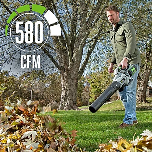 EGO POWER+ Leaf Blower, Cordless Electric 580 CFM, Battery and Charger Not Included - LB5800