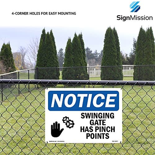 OSHA Warning Sign - Secondary Power Source Generator Connected | Decal | Protect Your Business, Work Site, Warehouse & Shop Area | Made in The USA