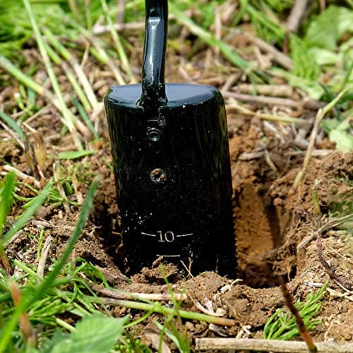 Garden Helper Narrow Garden Trowel Hand Tool, Garden Shovel Serrated Edge for Planting and Transplanting, Heavy Duty Japanese Steel Blade, Wood Handle, Made in Japan