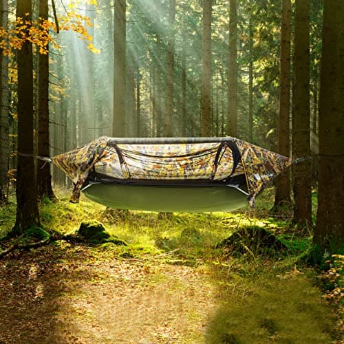 Night Cat Hammock Underquilts Sleeping Bag Single Insulated Under Blanket for Hammock 4 Seasons Lightweight Soft Warm 5-20℃ 8x3.6ft Army Green