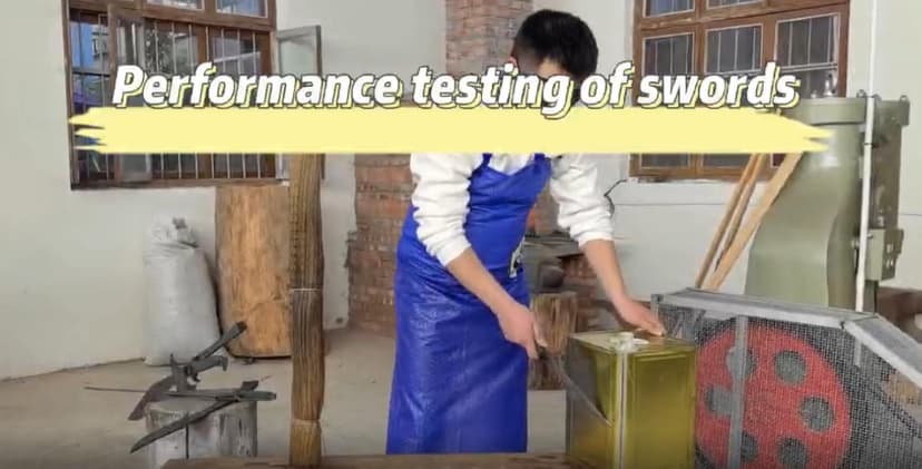 SV Handmade cast Manganese Steel Chopping Blade Sword, Full Tang, Outdoor, Hunting, Camping, Hiking, Survival, with Protective Cover, Multiple Styles to Choose from
