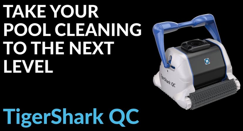 Hayward W3RC9990CUB TigerShark QC Robotic Pool Cleaner with Quick Clean for In-Ground Pools up to 20 x 40 ft. (Automatic Pool Vacuum)