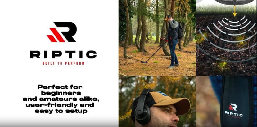 Metal Detector for Adults with Pin Pointer - Waterproof Metal Detector, Pinpointer with 5 Modes, Headphones, Bag, Dagger,Adults Professional, Beach, ip68 Coil,Gold Detector