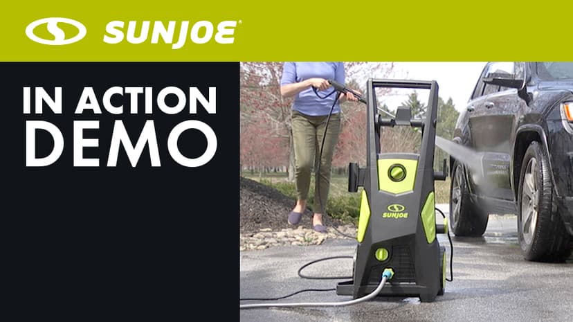Sun Joe Electric Pressure Power Washer, 2000 PSI (PWMA Certified), 1.1 GPM, Dual Soap Tanks, SPX3500 (35-FT GFCI Water-Safe, Power Cord)