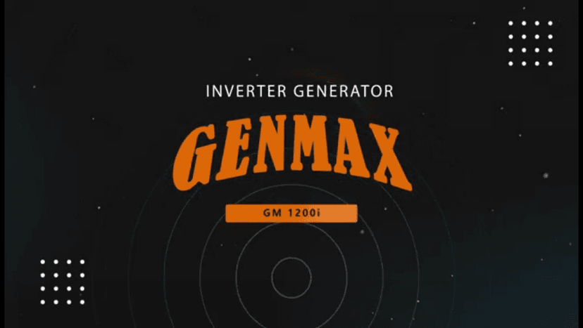 GENMAX Generator，EPA Compliant, Eco-Mode Feature, Ultra Lightweight for Backup Home Use & Camping