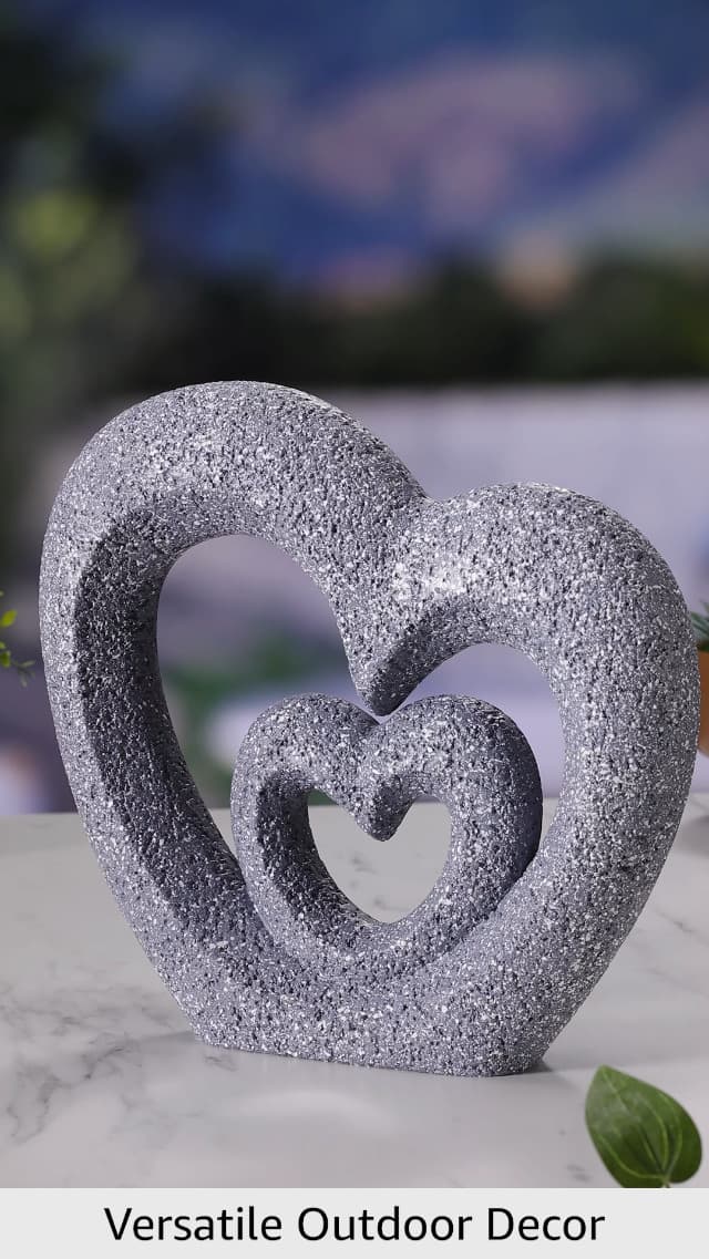 The Lakeside Collection Heart Garden Sculpture