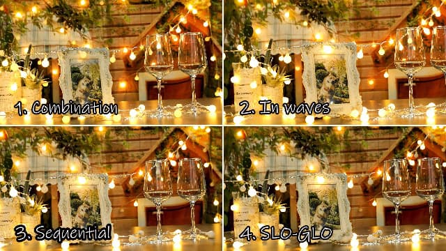 Minetom Globe String Lights, 33 Feet 100 Led Fairy Lights Plug in, 8 Modes with Remote Mini Globe Lights for Indoor Outdoor Bedroom Party Wedding Garden Christmas Tree Decor, Warm White
