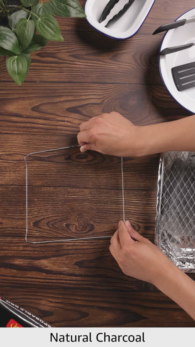 Disposable Charcoal Grill On-The-Go Ready to Use Easy to Light Kosher (2)